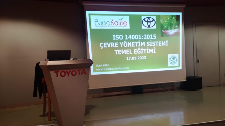 TOYOTA TÜRKİYE PAZARLAMA VE SATIŞ A.Ş. YÖNETİM SİSTEMLERİ ÇALIŞMALARIMIZ DEVAM EDİYOR